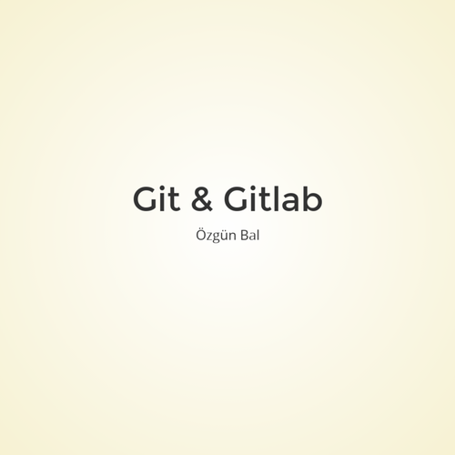 Git & Gitlab